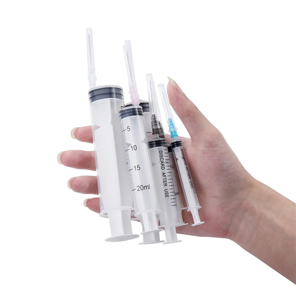 Seringue de Remplissage avec Aiguilles – 3 à 60 ml pour DIY & Résine