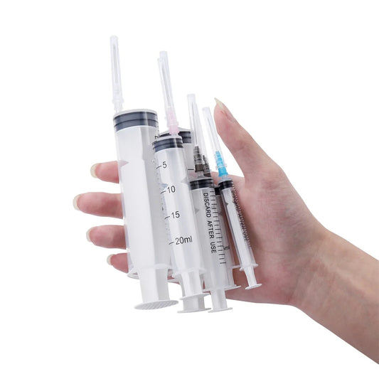 Seringue de Remplissage avec Aiguilles – 3 à 60 ml pour DIY & Résine
