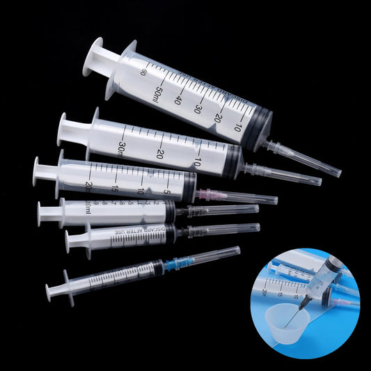 Seringue de Remplissage avec Aiguilles – 3 à 60 ml pour DIY & Résine